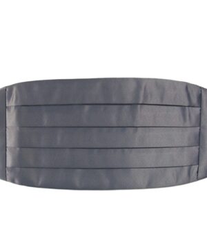 Cummerbund Papillon Set Grey