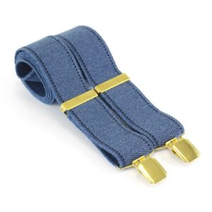 Suspender Blue Jeans