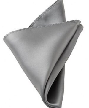 Grey Pearl Pocket Square