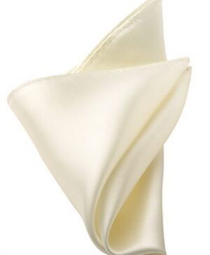 Ivory Pocket Square