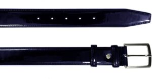 Cintura in Vernice Blu