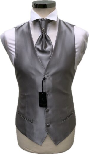 Gilet Cerimonia con Cravattone Ex Noleggio
