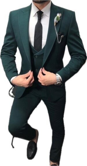 Smoking Verde Collo a Lancia